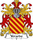 Italian Coat of Arms for Verardo