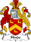 English Coat of Arms for the family Hind (e)