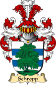 v.23 Coat of Family Arms from Germany for Schropp