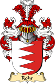 v.23 Coat of Family Arms from Germany for Rohr