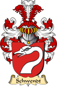 v.23 Coat of Family Arms from Germany for Schwendt