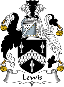 English Coat of Arms for the family Lewis II