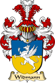 v.23 Coat of Family Arms from Germany for Widmann