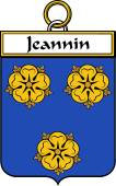 French Coat of Arms Badge for Jeannin