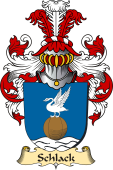 v.23 Coat of Family Arms from Germany for Schlack