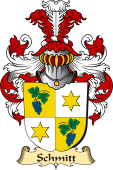 v.23 Coat of Family Arms from Germany for Schmitt