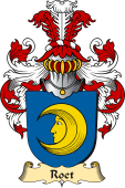 v.23 Coat of Family Arms from Germany for Roet