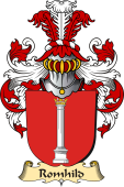 v.23 Coat of Family Arms from Germany for Romhild
