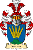 v.23 Coat of Family Arms from Germany for Myner