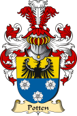v.23 Coat of Family Arms from Germany for Potten