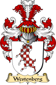 v.23 Coat of Family Arms from Germany for Westenberg