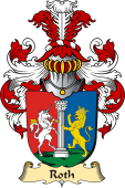 v.23 Coat of Family Arms from Germany for Roth