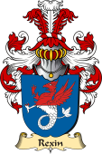 v.23 Coat of Family Arms from Germany for Rexin