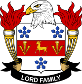 Coat of arms used by the Lord family in the United States of America