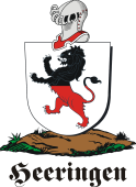 German shield on a mount for Heeringen