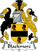 English Coat of Arms for the family Blackmore