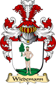 v.23 Coat of Family Arms from Germany for Wiedemann
