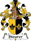 German Wappen Coat of Arms for Steurer