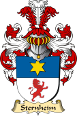 v.23 Coat of Family Arms from Germany for Sternheim