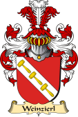 v.23 Coat of Family Arms from Germany for Weinzierl