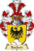 v.23 Coat of Family Arms from Germany for Ruckert