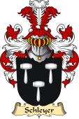 v.23 Coat of Family Arms from Germany for Schleyer