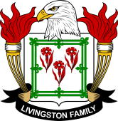 Coat of arms used by the Livingston family in the United States of America