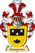 v.23 Coat of Family Arms from Germany for Grossman