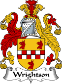 English Coat of Arms for the family Wrightson