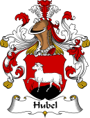 German Wappen Coat of Arms for Hubel