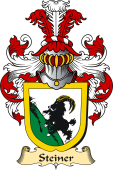 v.23 Coat of Family Arms from Germany for Steiner