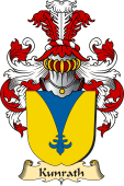 v.23 Coat of Family Arms from Germany for Kunrath
