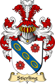 v.23 Coat of Family Arms from Germany for Stierling