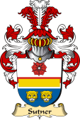 v.23 Coat of Family Arms from Germany for Sutner
