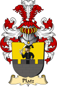 v.23 Coat of Family Arms from Germany for Platz