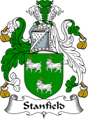 English Coat of Arms for the family Stanfield