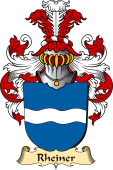 v.23 Coat of Family Arms from Germany for Rheiner