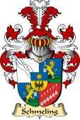 v.23 Coat of Family Arms from Germany for Schmeling
