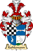 v.23 Coat of Family Arms from Germany for Kuhlemann