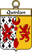 Irish Badge for Quinlan or O'Quinlevan