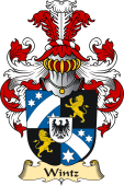 v.23 Coat of Family Arms from Germany for Wintz