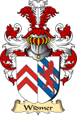 v.23 Coat of Family Arms from Germany for Widmer