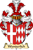 v.23 Coat of Family Arms from Germany for Wunderlich