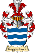 v.23 Coat of Family Arms from Germany for Roggenbuck