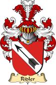 v.23 Coat of Family Arms from Germany for Ridler