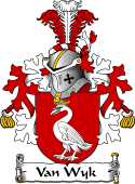 Dutch Coat of Arms for Van Wyk