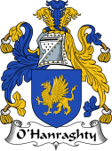Irish Coat of Arms for O'Hanraghty or Henraghty