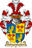 v.23 Coat of Family Arms from Germany for Schoenhofen