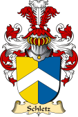 v.23 Coat of Family Arms from Germany for Schletz
