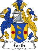 English Coat of Arms for the family Forth